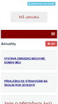 Mobile Screenshot of msjahudka.cz